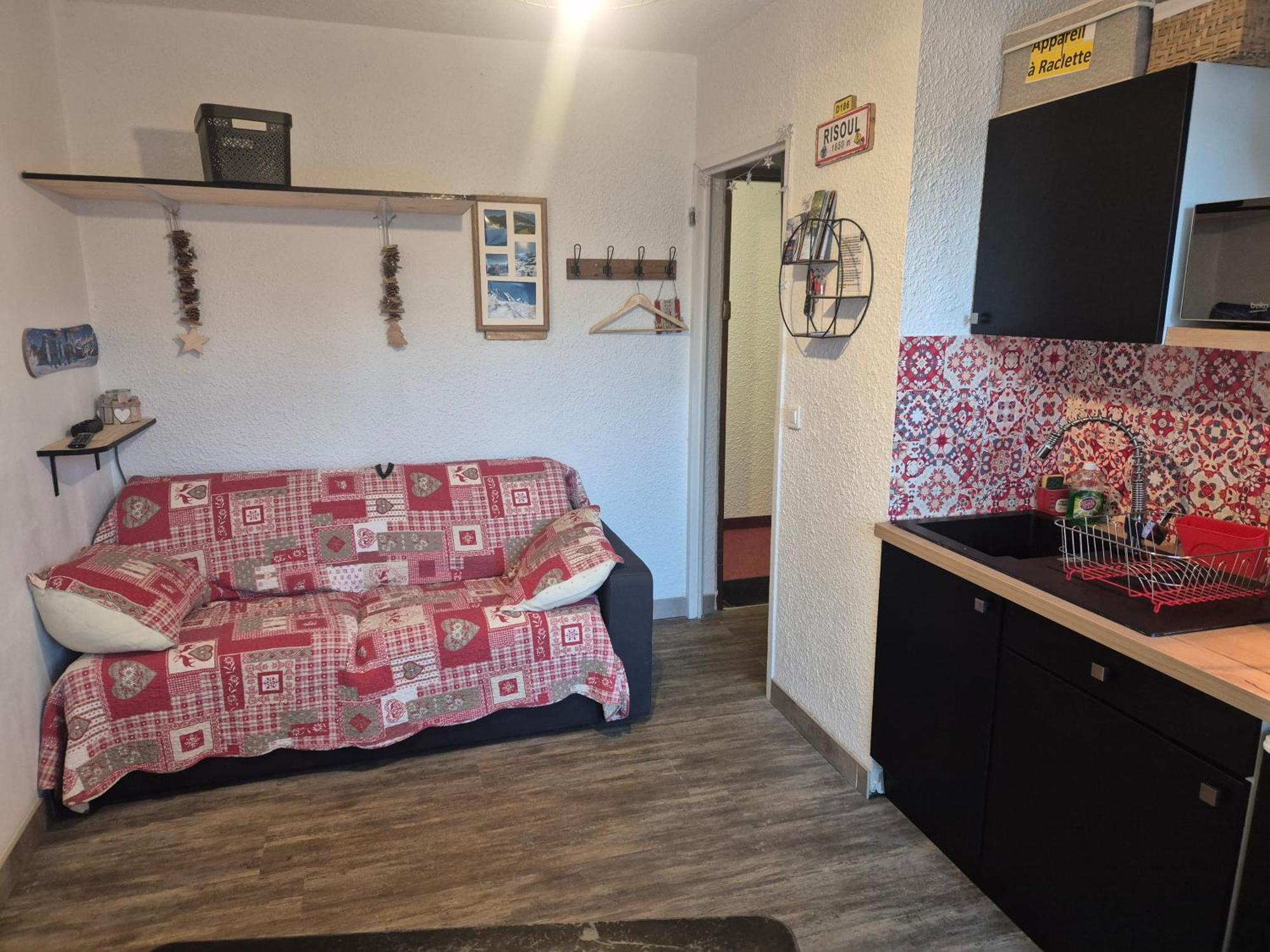 Appartement Centre Station Risoul 1850 Pied Des Pistes Le Villaret 2 Zewnętrze zdjęcie